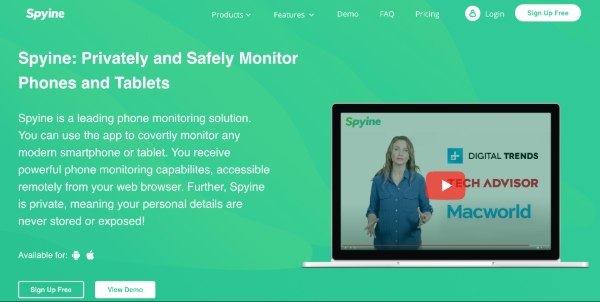 Spyine spy app